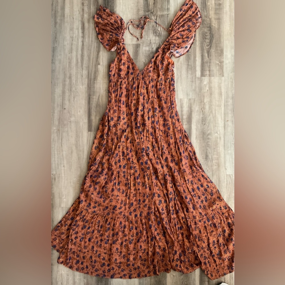 Jen's Pirate Booty Wildflower Echo maxi dress Size XS